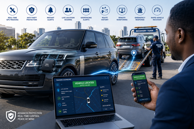 Vehicle monitoring interface used to support faster recovery response