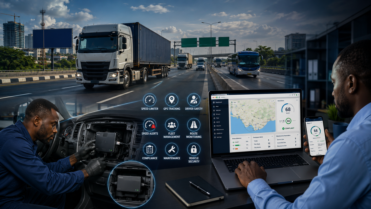 Speed limiter installation for FRSC compliance in Nigeria